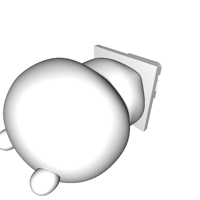 chiikawa key cap.ply preview