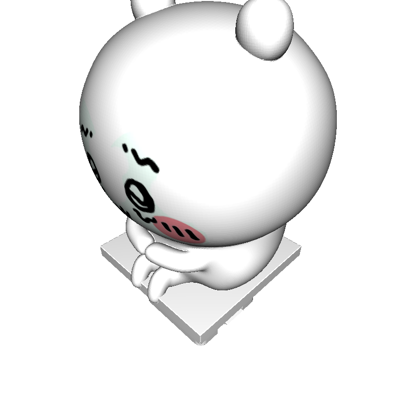 chiikawa key cap.obj